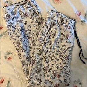 Victoria's Secret Paisley Print Pajamas